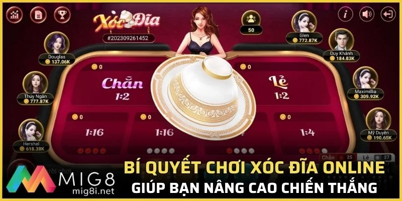 Bí quyết chơi xóc đĩa online giúp bạn nâng cao cơ hội chiến thắng