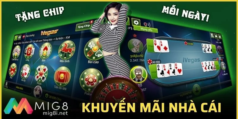 khuyến mãi mig8