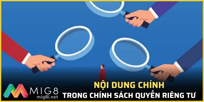 Yếu tố quan trọng trong quyền riêng tư Mig8